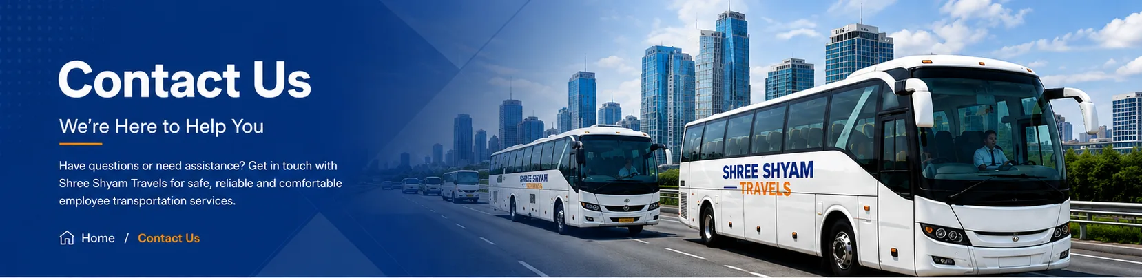 Contact Us Shree Shyam Travels